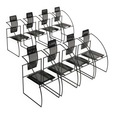 Chaises Quinta vintage par Mario Botta pour Alias, 1980s