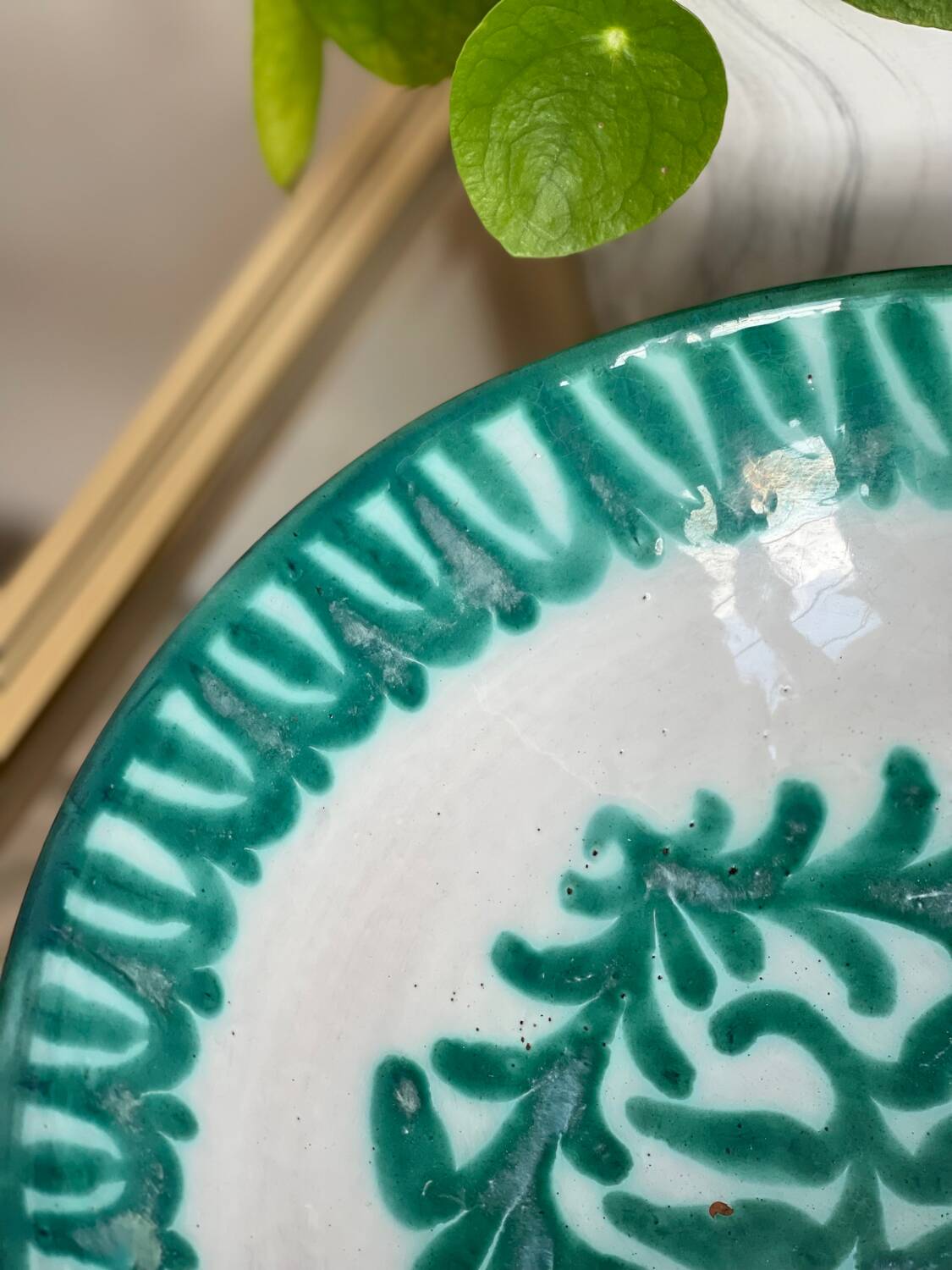 Lebrillo salad bowl from Fajalauza.