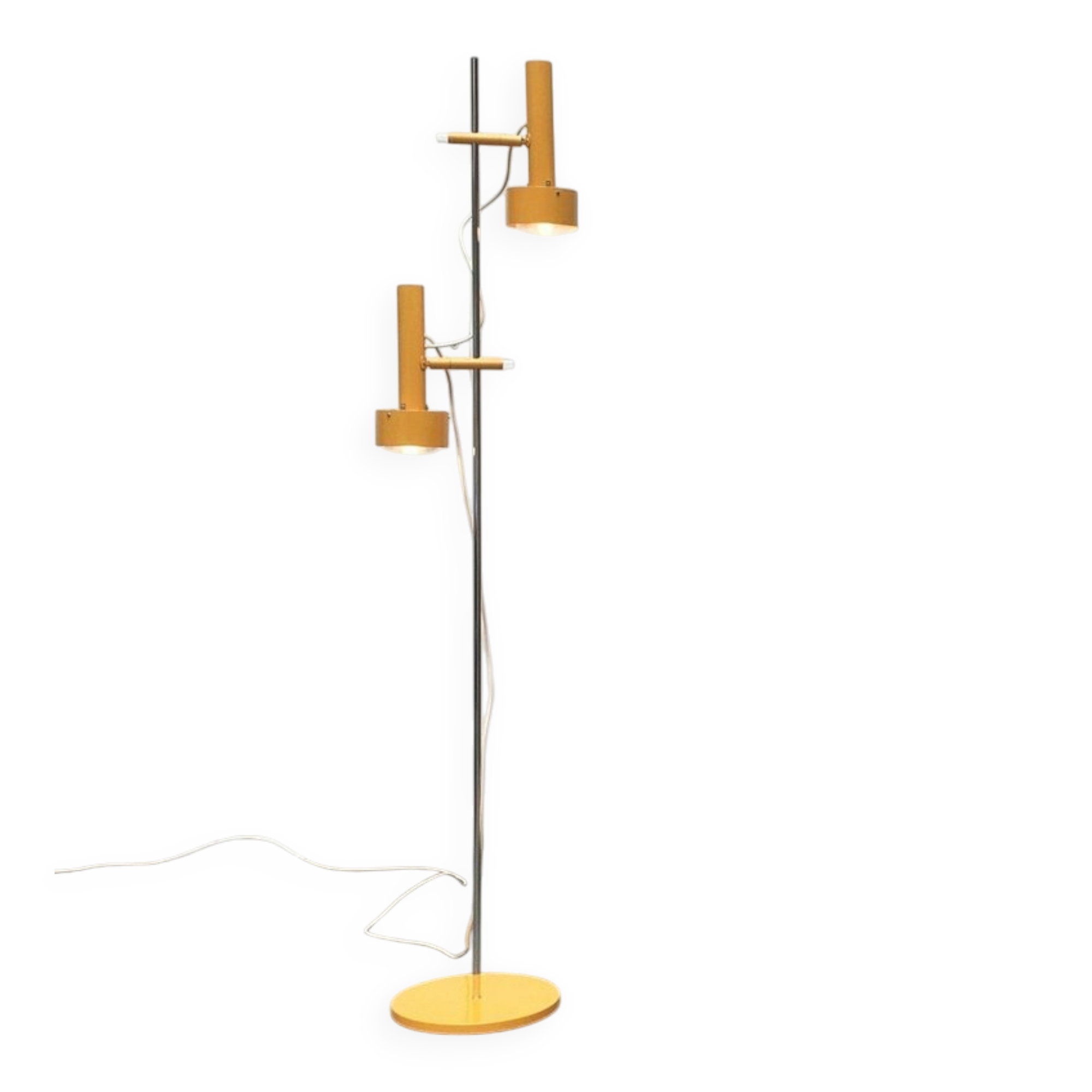 Mid-century floor lamp by Edi Franz for Swisslamps International, 1960s.