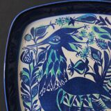 Earthenware dish by Nils Thorsson for Aluminia (c. 1960), excellent condition