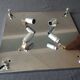 Large vintage Murano glass wall light