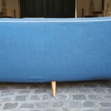 Sofa Sofa Arc curved EGG Scandinavian years 50-60