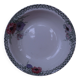 Round hollow dish Terre de Fer Creil and Montereau "Madrid"