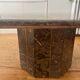 Large coffee table in fossilised marble from the 1970s.