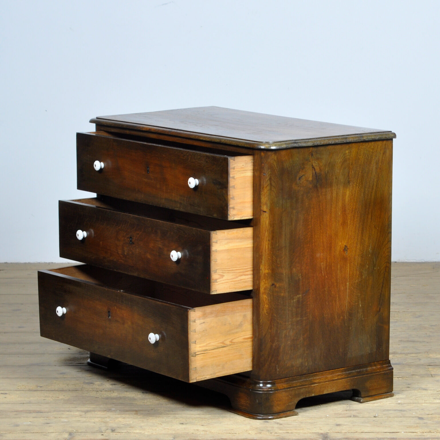 Oak Chest Of Drawers, Circa 1920