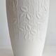 "Rosengarten" vase in biscuit porcelain by Alboth & Kaiser, mid-century.