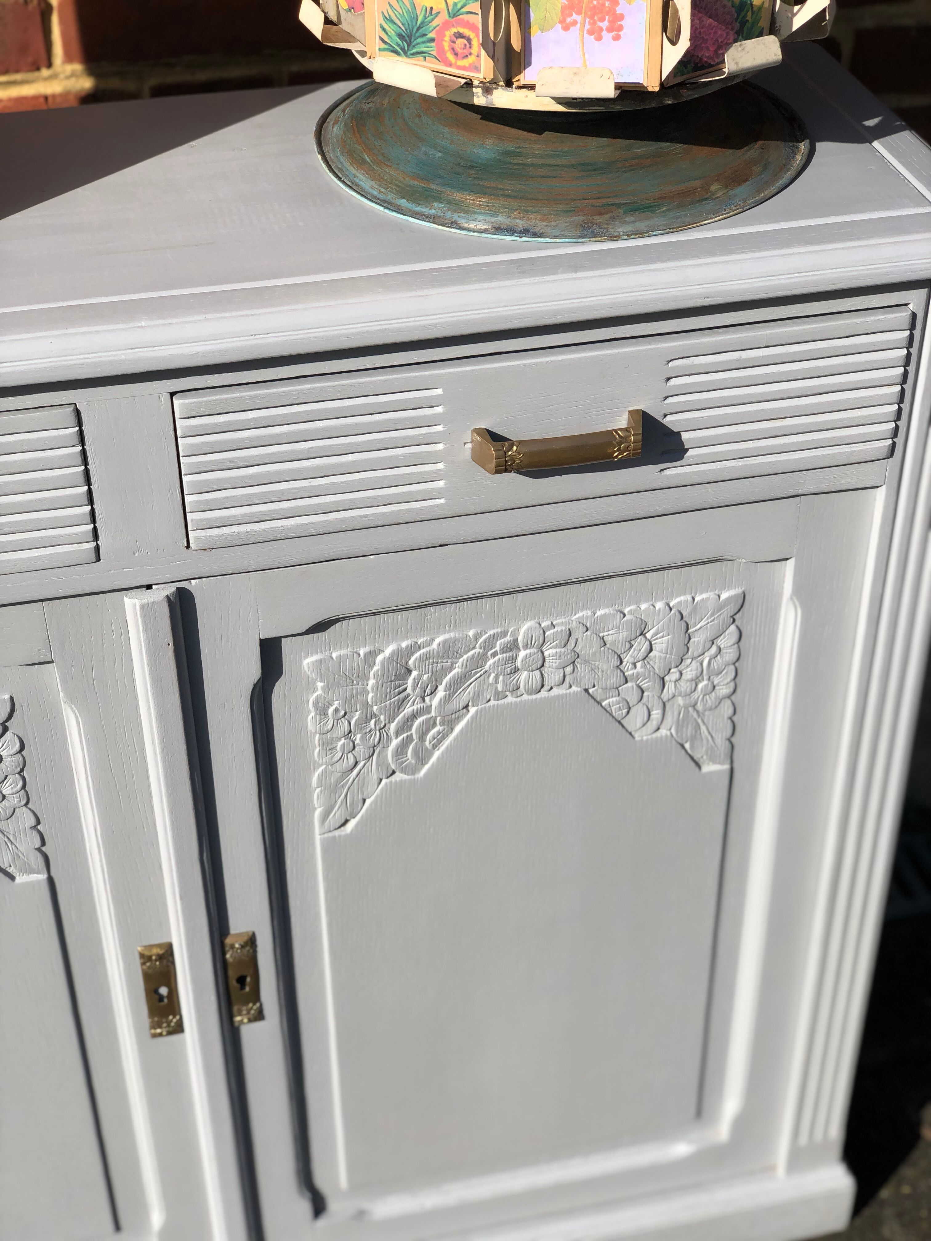 Grey Art Deco buffet