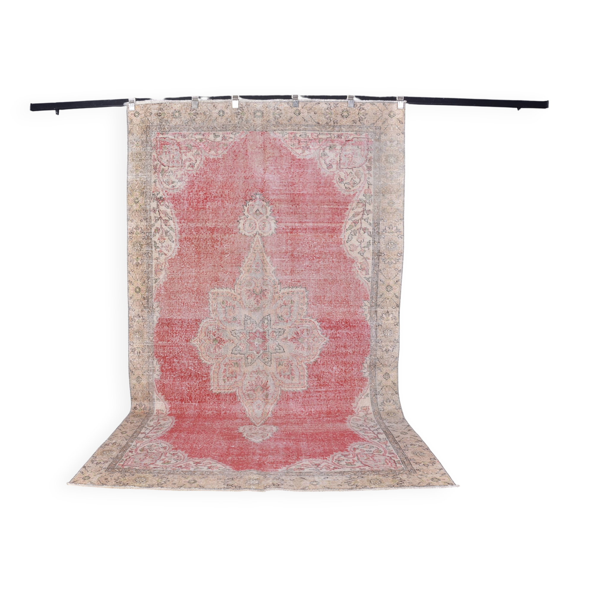 Oushak Turkish intage Rug sku2358