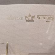 Luxury Cutlery Set Solingen SBS Gold Plated with Fine Gold 23/24 Carats - 70 Pieces