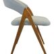 WK möbel style fauteuil / stoel in Teddy 'Mehlmels'