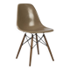 Tan Herman Miller Original Eames DSW Dining Side Shell Chair