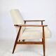 Armchair 'Lis', 1970s beige design by Henryk Lis