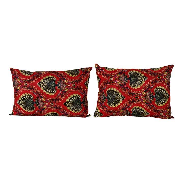 Set of 2 vintage Turkish cushion covers 41x56 cm