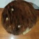 Duo of cowhide stools