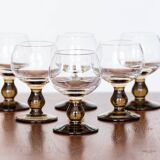 Smoked crystal liquor service