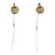 Pair of wall lamps by Möllers Armatur Eskilstuna, '50s