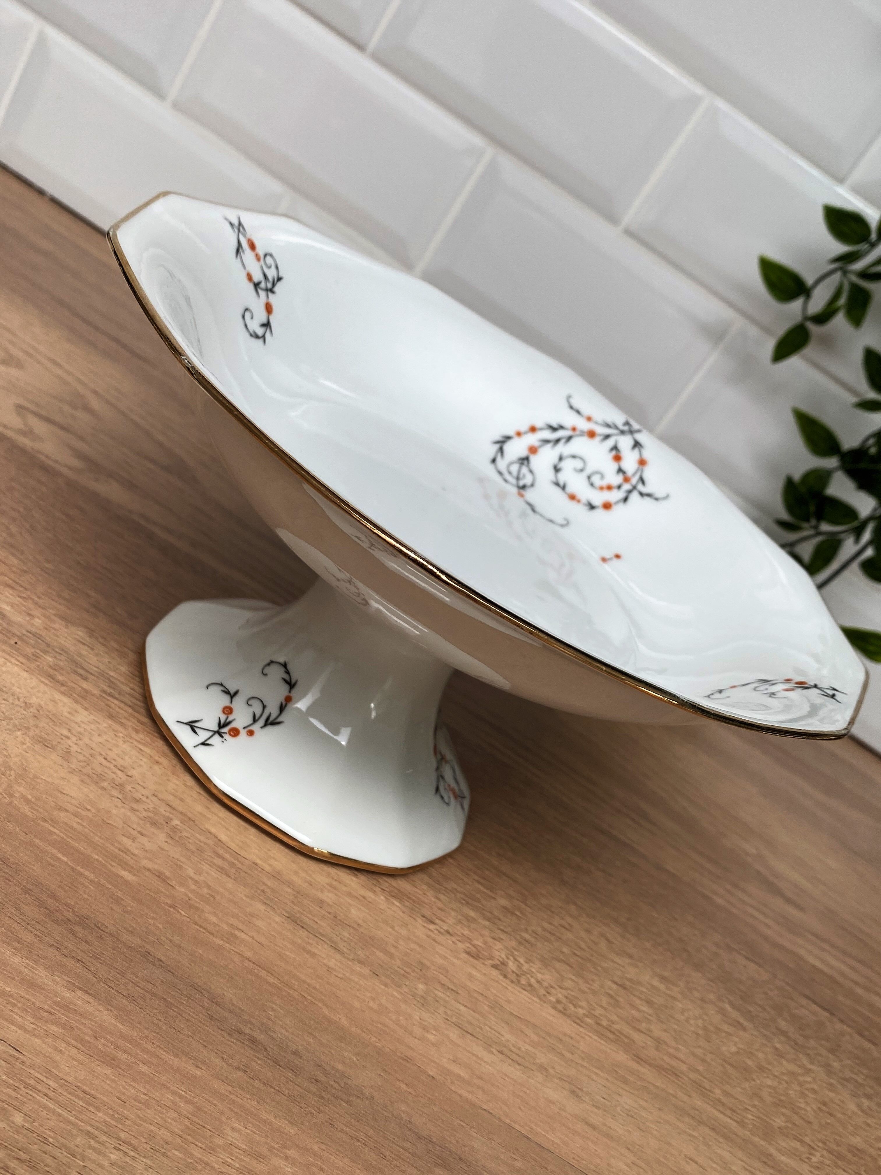 Limoges porcelain compotier
