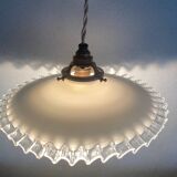 Opaline suspension, braided fabric cable