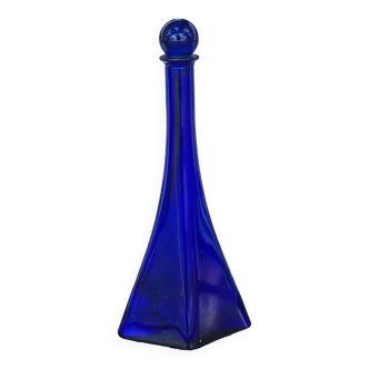 Bouteille carafe bleu