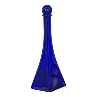Blue carafe bottle