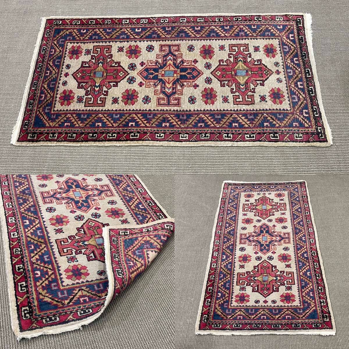 Handmade wool Iranian carpet