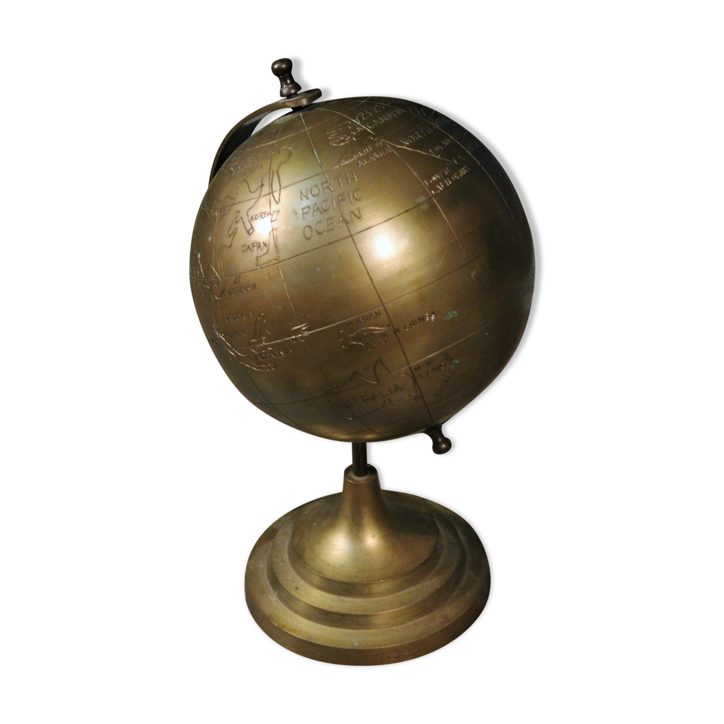 Copper globe 1960s