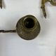 4 golden bronze piano arms