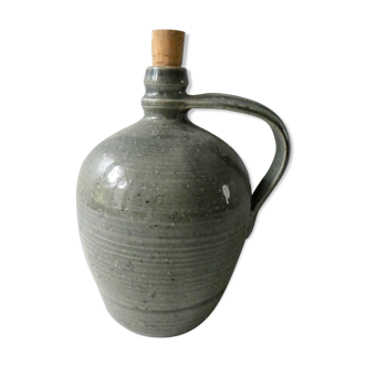 Glazed sandstone bottle