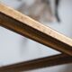 Old gilded wooden frame