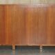 Large buffet Multiyork in solid cherry wood with six drawers.