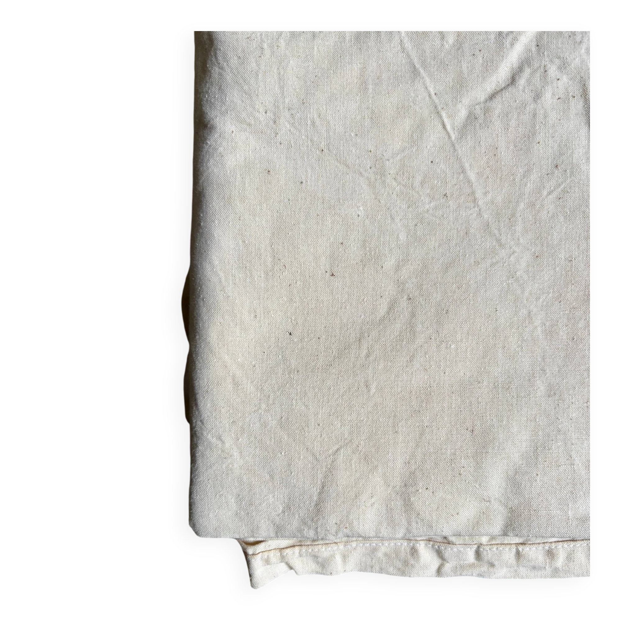 Beige linen sheet no. 7 ☐ 212 x 294 cm