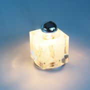 Pair of 1970s Murano glass wall sconces by Mazzega