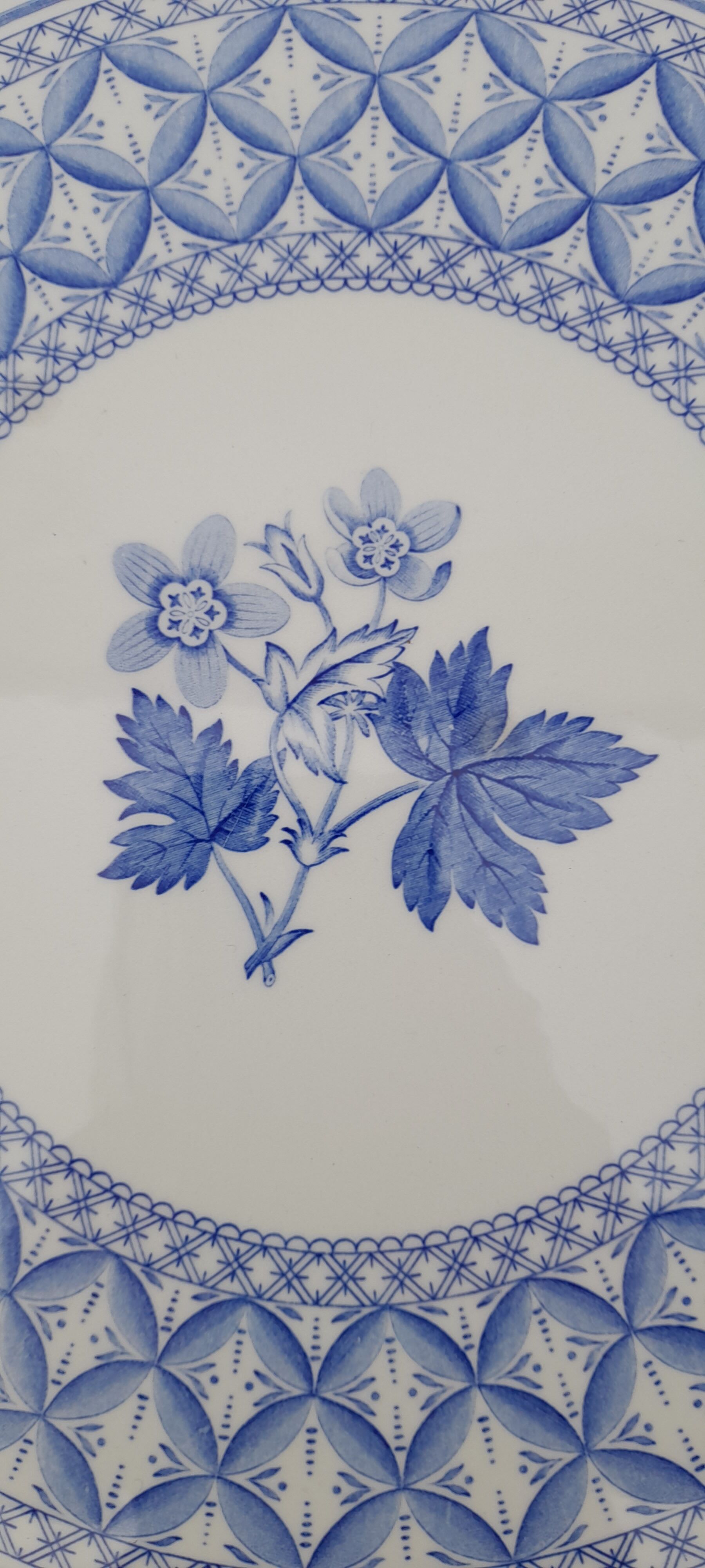 Pie dish Spode England Geranium diam 29 cm