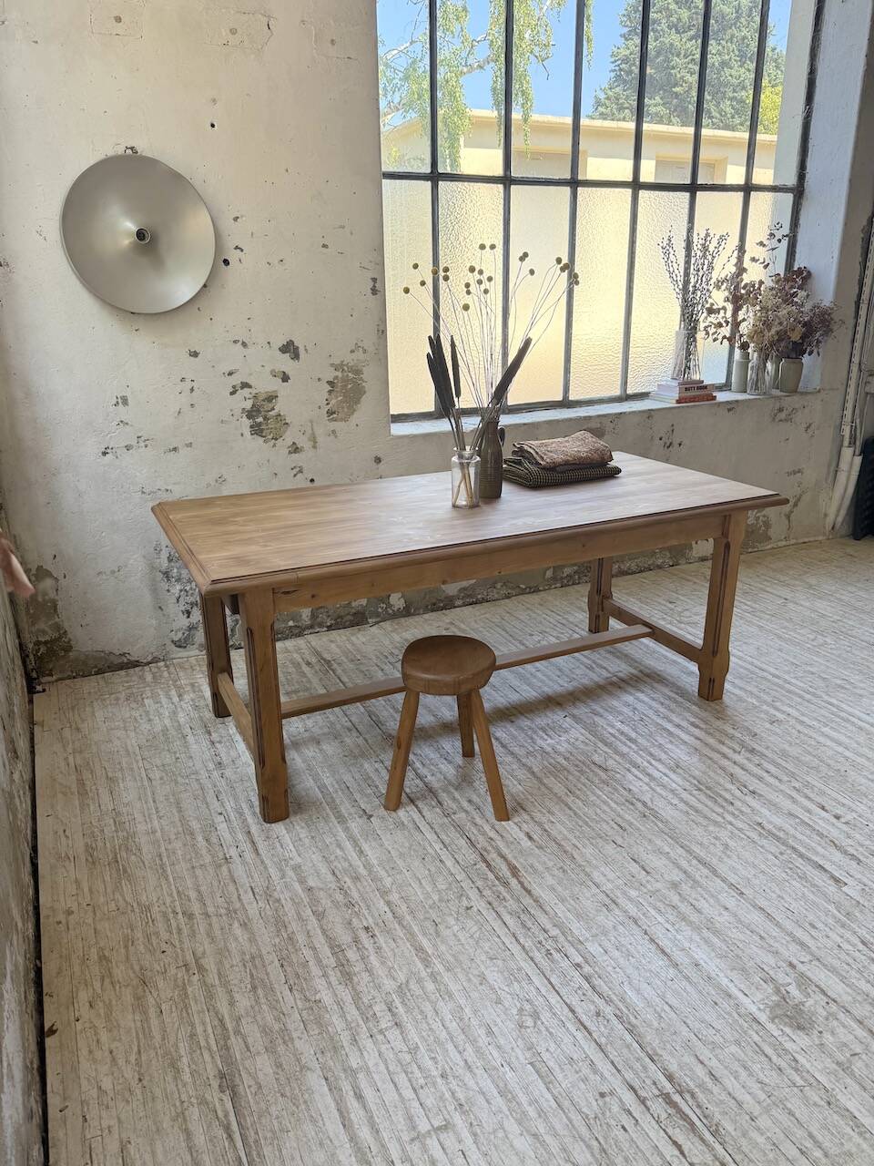 190 cm pine farmhouse table