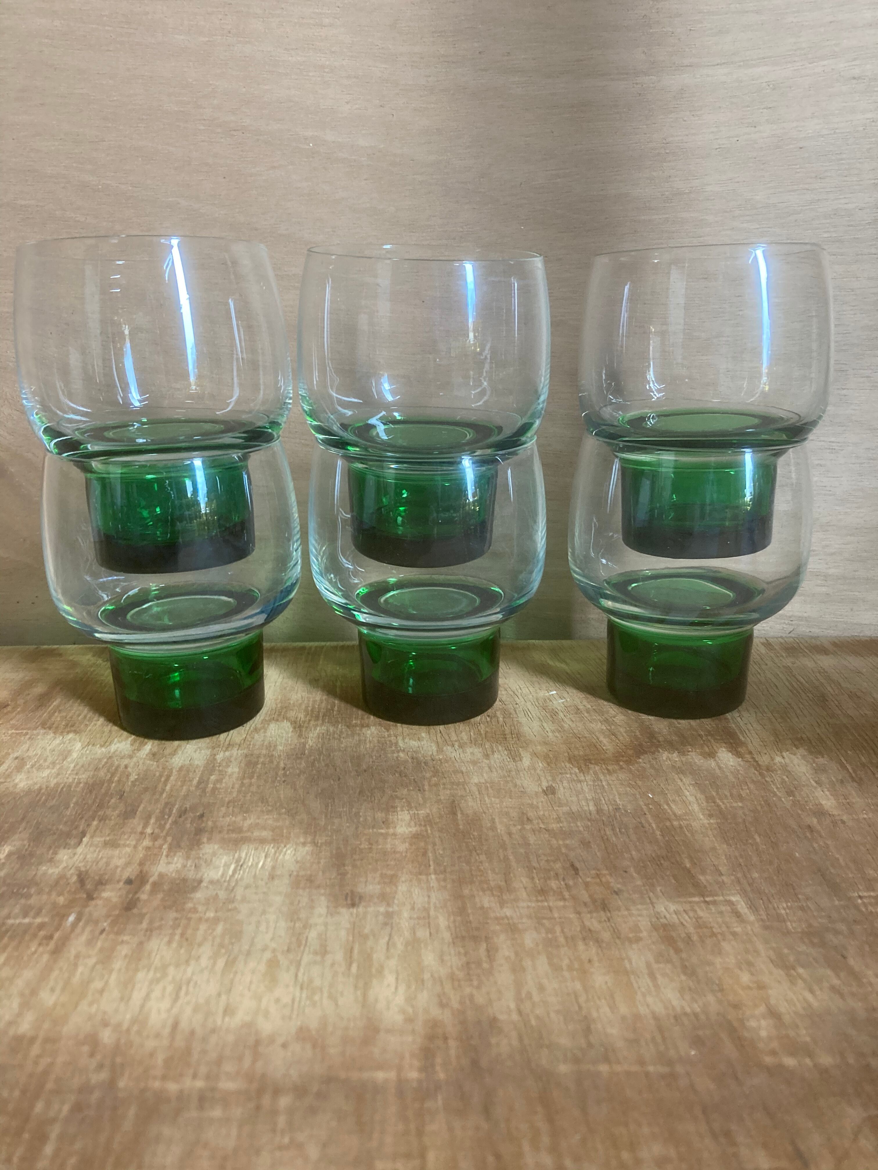 6 Luminarc water glasses