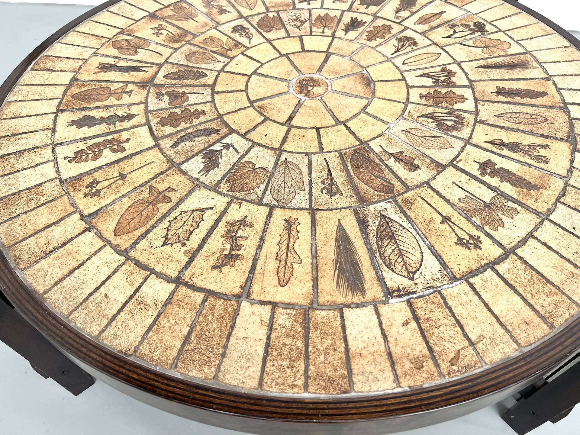 "Les Herbiers" coffee table by Roger Capron