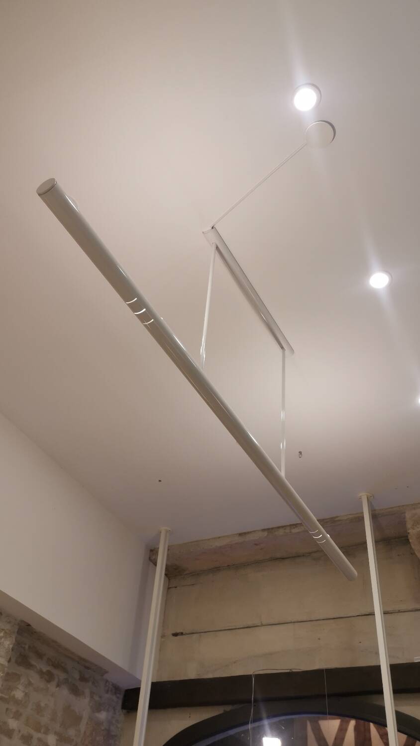 Ceiling light / pendant model 8282, Alain Richard, Disderot Edition, 1975