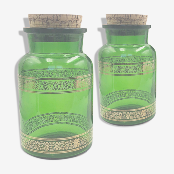 Two vintage jars