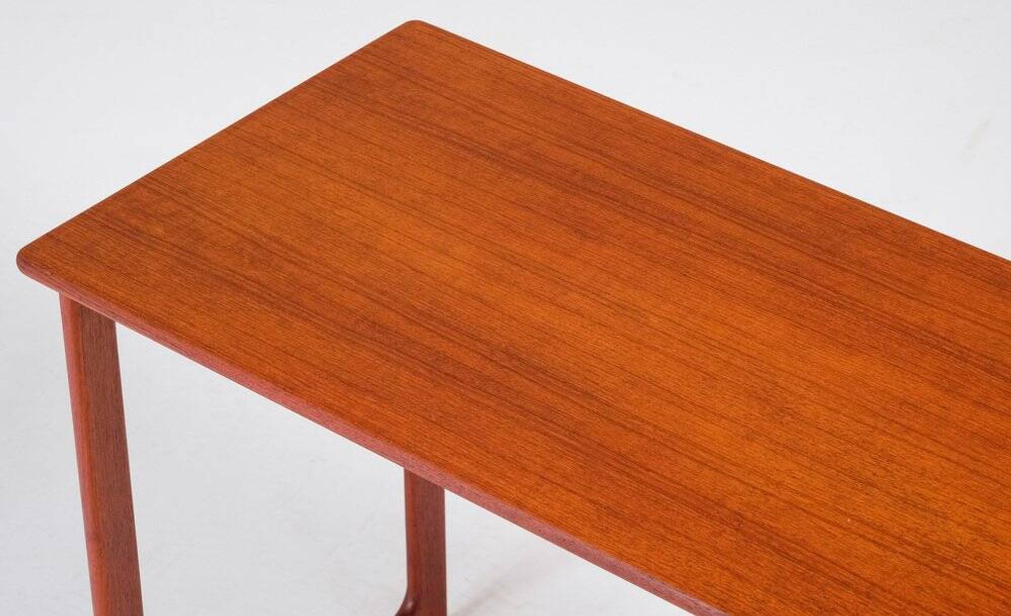 Nest of Teak Tables by Johannes Andersen for CFC Silkeborg, Denmark, 1950s, Set of 3