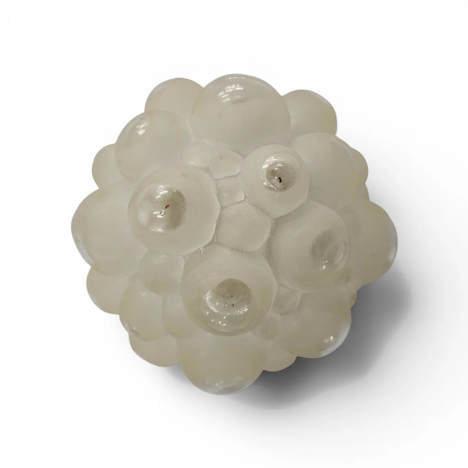 Cascade 4 balls pendant lamp with "bubble glass" shades