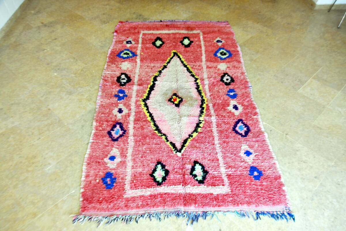 Vintage Boujaad Berber rug