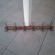 Wall coat rack