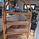 Bamboo standing shelf