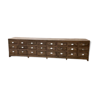 Meuble de métier enfilade XXL tiroirs