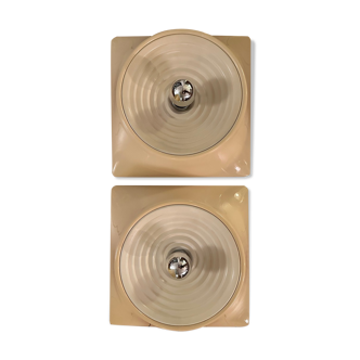 Pair of wall lamps Stilnovo model 1369 Studio Nizzoli 1969