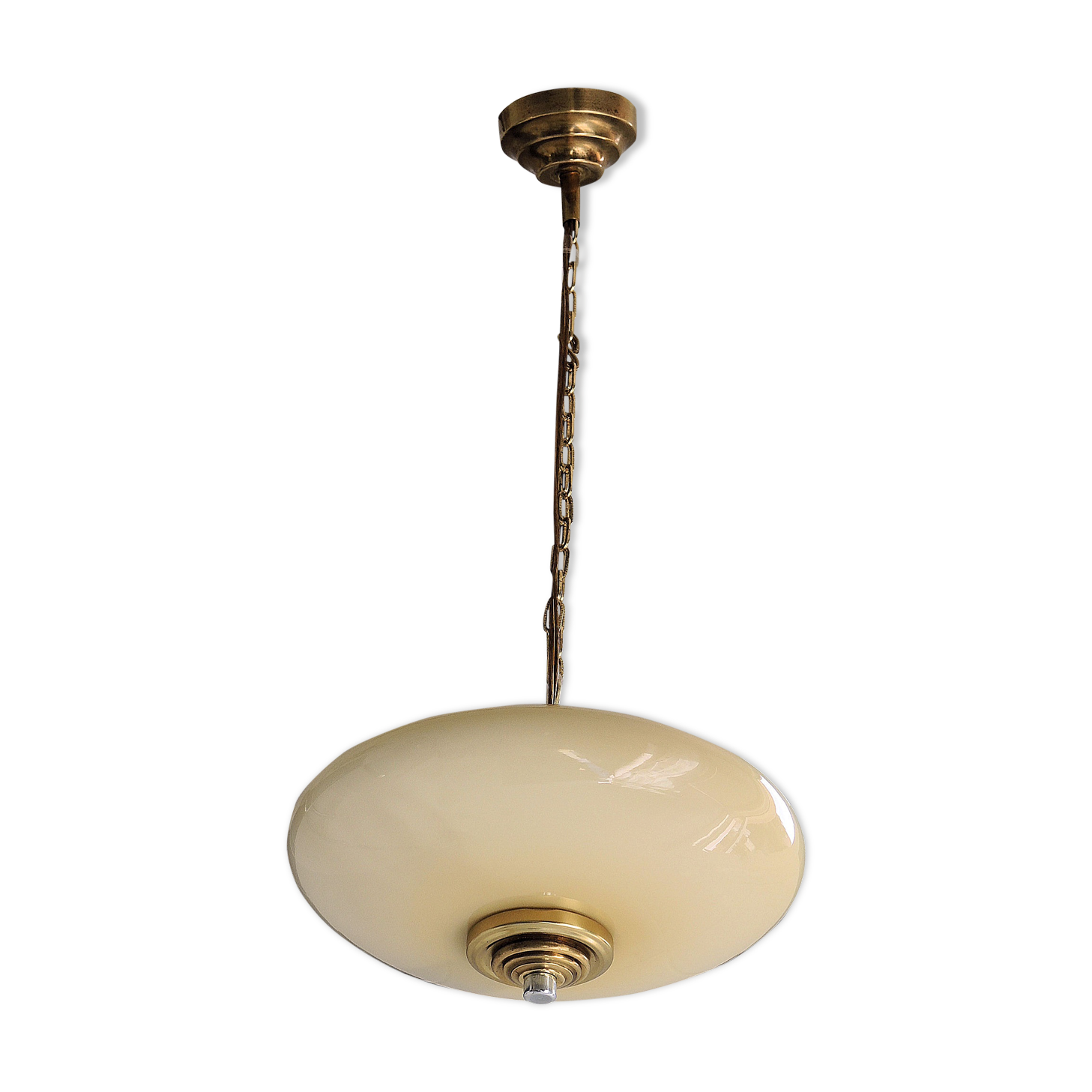 Hanging lamp opaline 24