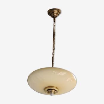 Suspension soucoupe opaline 24