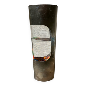 Old glitter lamp, psychedelic vintage lamp