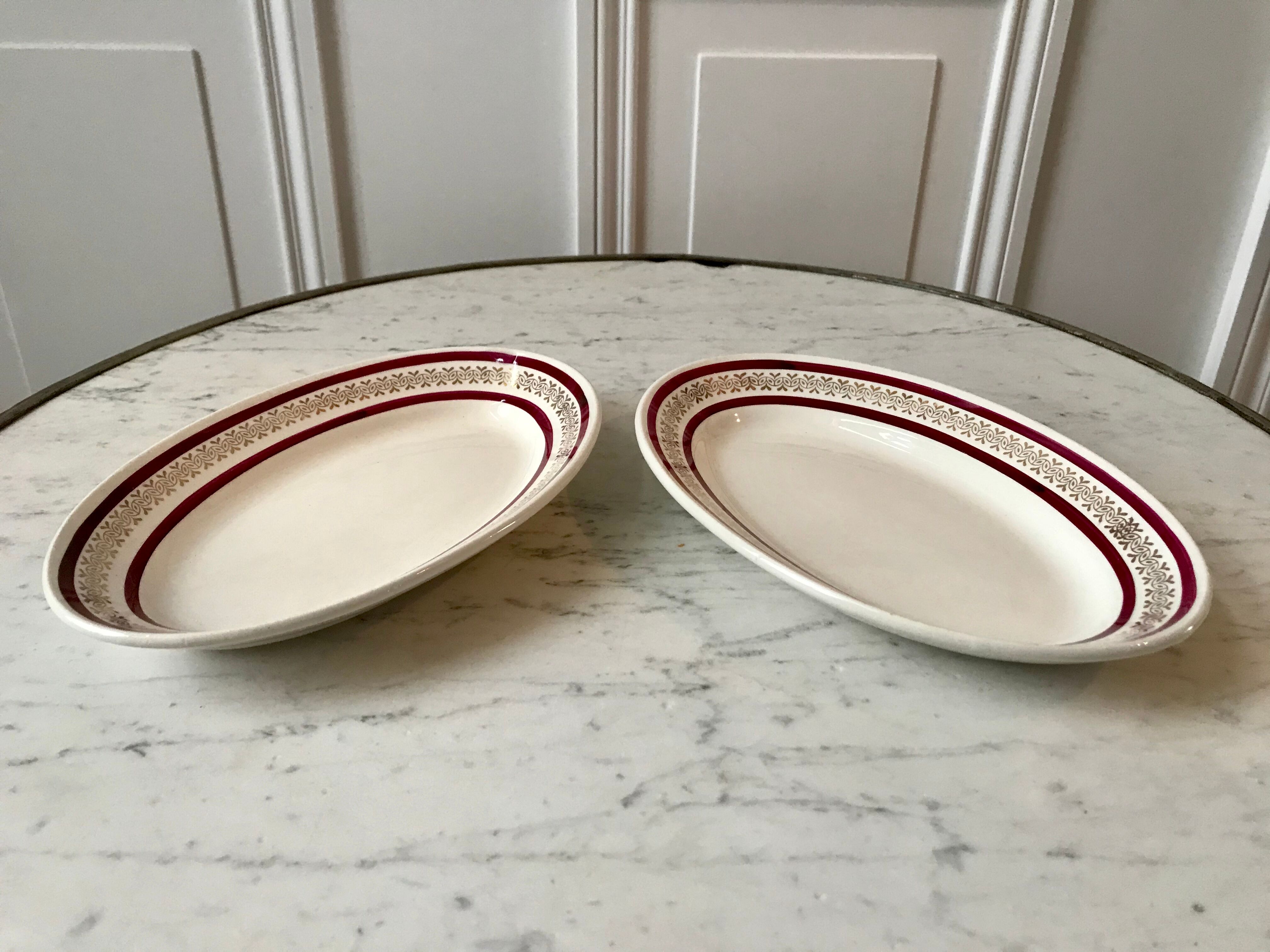 Duo of raviers Gien 50s