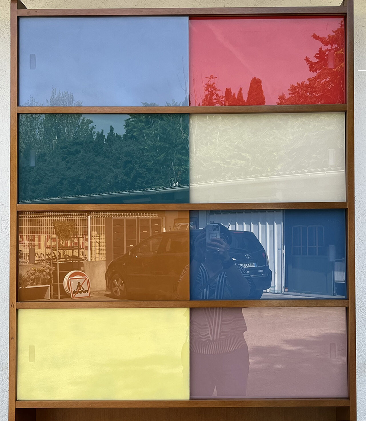 Vintage library from the 60s